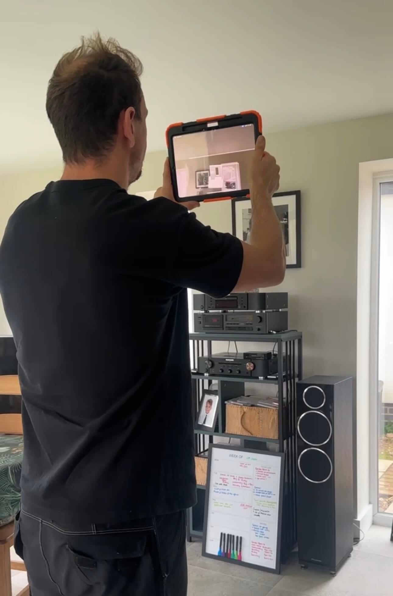 Vector Heat carrying out heat pump design checks in a home